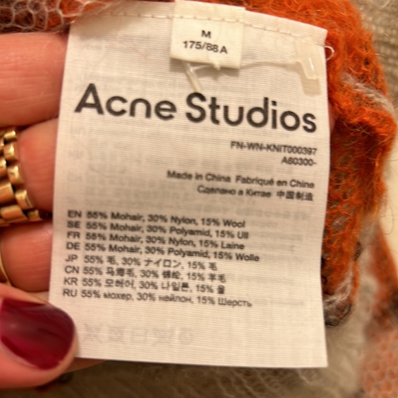 Acne Studios Mohair sweater. - Picture 5 of 5
